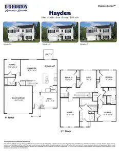 New construction Single-Family house 3761 Quail Haven Dr, Winston-Salem, NC 27107 plan Hayden - image