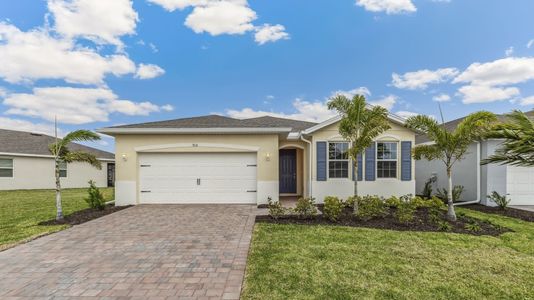 New construction Single-Family house 17971 Shade Tree Lp, Punta Gorda, FL 33982 plan Delray - image