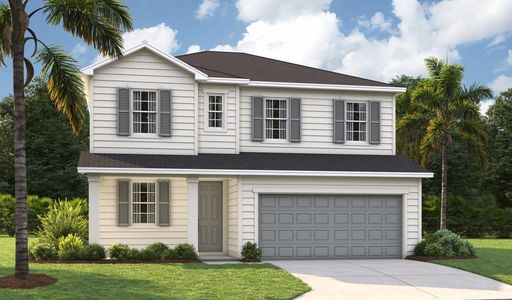 New construction Single-Family house 228 Wrensong Pl, St. Augustine, FL 32092 plan Lapis - image