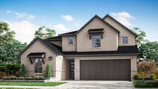 New construction Single-Family house 22414 Topaz Harbor Ln, Tomball, TX 77377 plan Hawk - image