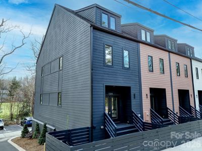 New construction Townhouse house 1314 Carolyn Dr, Charlotte, NC 28205 - image