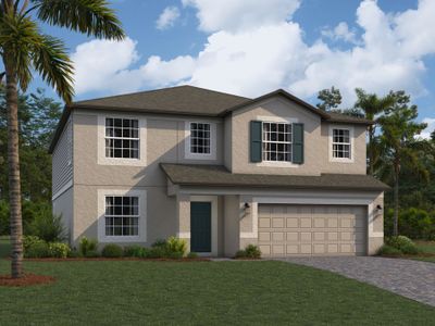 New construction Single-Family house 2941 Berry Coppice Pl, Wimauma, FL 33598 plan Malibu - image
