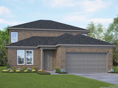 New construction Single-Family house 6911 Comanche Cave, San Antonio, TX 78233 plan The Douglas E - image