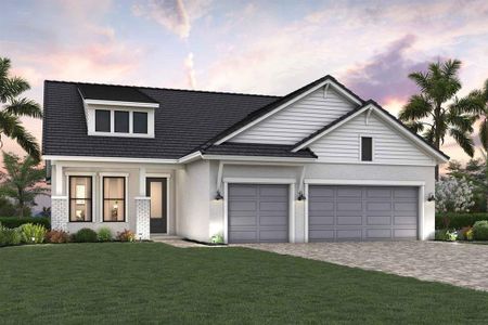 New construction Single-Family house 17972 Foxtail Lp, Venice, FL 34293 plan The Fishbeck - image