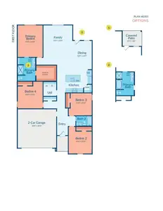 New construction Single-Family house 6510 Monument Hill Ct, Manvel, TX 77578 plan Chorus - image 4