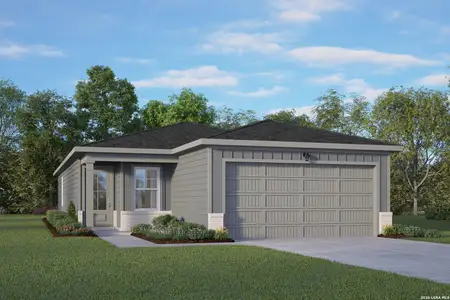 New construction Single-Family house 2535 Pink Pearl Dr, San Antonio, TX 78224 plan The Colorado B - image