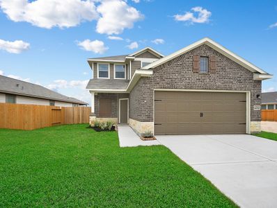 New construction Single-Family house 14760 South Ascot Bend Circle, Conroe, TX 77306 Matagorda- photo 0