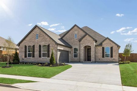 New construction Single-Family house 208 Bristol Ln, Azle, TX 76020 plan Springport - image