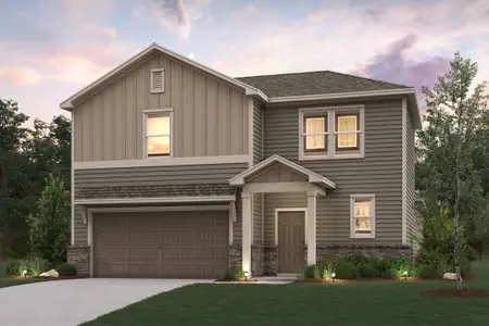 New construction Single-Family house 10516 Eddleman Cv, San Antonio, TX 78252 plan Frio - 2165 - image
