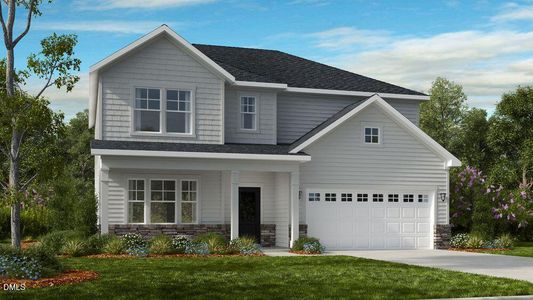 New construction Single-Family house 509 Morning Glade St, Wake Forest, NC 27587 plan Ashford - image