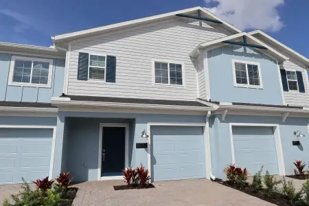 New construction Townhouse house 6104 Fellow Wagon Wy, Orlando, FL 32822 plan San Jose - image