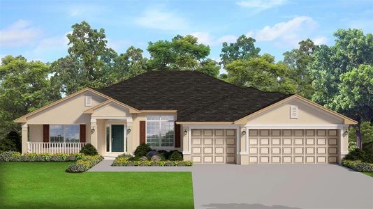 New construction Single-Family house 1257 Hickory Nut Dr, Lake Wales, FL 33898 - image