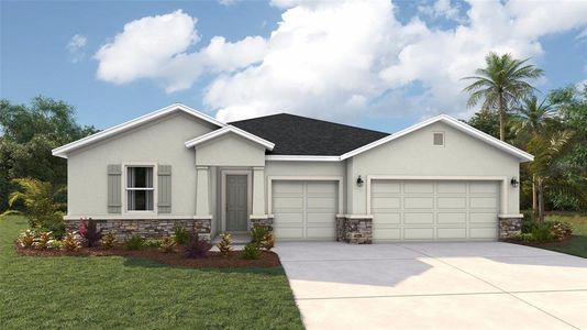 New construction Single-Family house 10640 Rabbit Grove Trl, Parrish, FL 34219 plan Camden - image