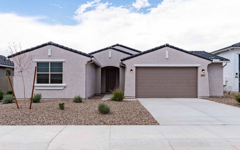 New construction Single-Family house 18763 N Avelino Dr, Maricopa, AZ 85138 plan Prescott - image