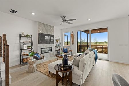 New construction Townhouse house 2005 Aldrich Mews, Celina, TX 75009 plan Mimosa - image 9