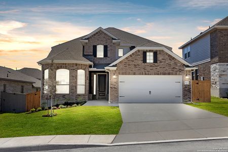 New construction Single-Family house 14422 Blue Mesa Hl, San Antonio, TX 78245 plan Granger (3074-CM-40) - image