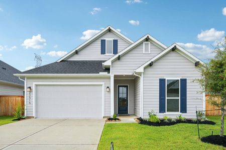 New construction Single-Family house 23515 Steely Thicket Trl, Tomball, TX 77375 plan Levi - image