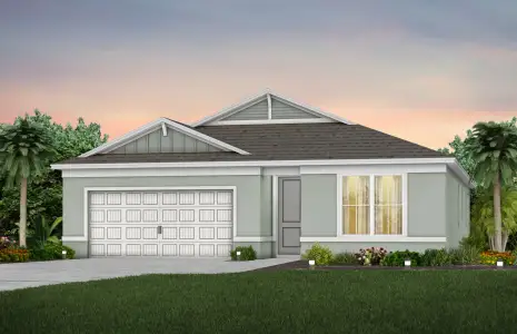 New construction Single-Family house 2001 Riverleaf Rd, Deland, FL 32724 plan Heston - image