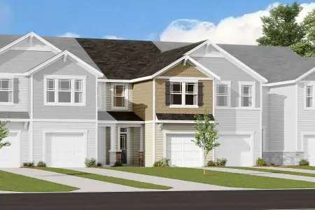 New construction Townhouse house 7017 Cerris Dr, Charlotte, NC 28269 plan Amira - image