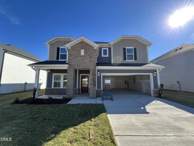 New construction Single-Family house 4020 Wesley Chapel Wy, Raleigh, NC 27616 plan Johnson - image