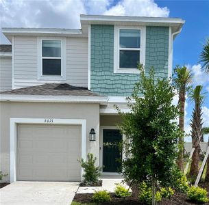 New construction Townhouse house 3071 Novara Lane, Lakewood Ranch, FL 34211 Marigold- photo 0