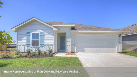 New construction Single-Family house 1105 Argonne Frst, Seguin, TX 78155 plan The Lakeway - image