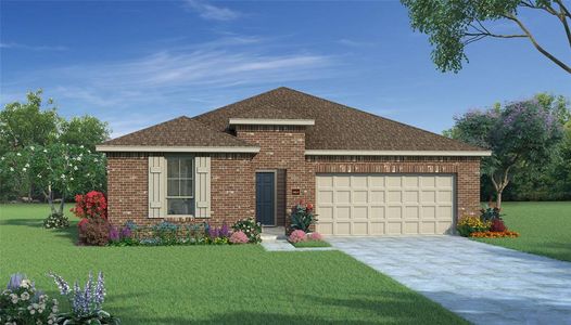 New construction Single-Family house 8116 Korat Vista, Godley, TX 76044 Concord II H- photo 0