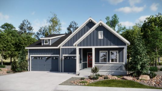New construction Single-Family house 16023 Wingrider Pt, Parker, CO 80134 plan Kenilworth - Single Family Homes - image