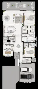 New construction Single-Family house Boynton Beach, FL 33473 plan Barbados - image
