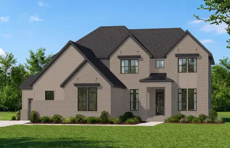 New construction Single-Family house 1011 Mccoy Farm Dr, Wesley Chapel, NC 28104 plan Hampton - image