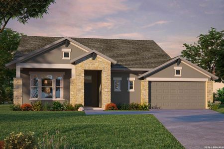 New construction Single-Family house 11766 Warlock, San Antonio, TX 78254 plan The Rymer - image