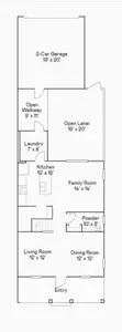 New construction Townhouse house 2349 White Buffalo St, Apopka, FL 32703 Landcaster- photo 0