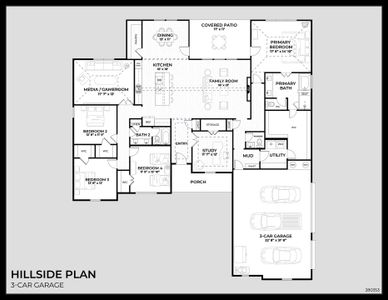 New construction Single-Family house 120 Aiden Dr, Waxahachie, TX 75165 plan Hillside - image