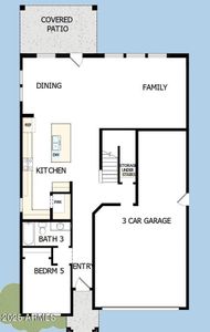New construction Single-Family house 36304 N Grapevine Dr, San Tan Valley, AZ 85140 plan The Reserva - image
