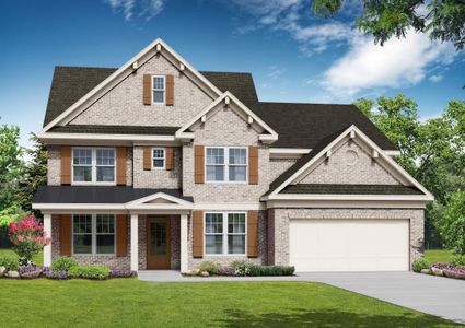 New construction Single-Family house 730 Cams Creek, Mcdonough, GA 30253 Heatherland Homes  The Jasmine- photo 0