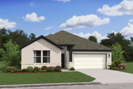 New construction Single-Family house 30593 Johnson Aly, Magnolia, TX 77355 plan Passionflower II ESP - image