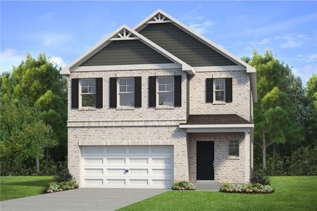 New construction Single-Family house 283 Abbotts Crossing Cir, Conyers, GA 30016 - image