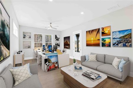 New construction Single-Family house 715 Crest Line Trl, Powder Springs, GA 30127 plan Windsong - image 11