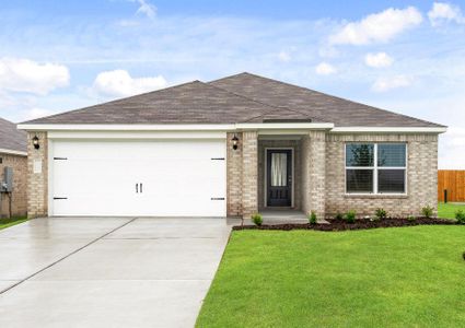 The Blanco is a beautiful one-story brick home.