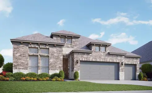 New construction Single-Family house 112 Rocky River Rd, Georgetown, TX 78628 Classic Series - Vanderbilt- photo 0