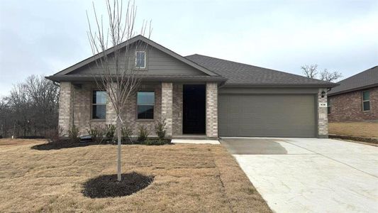 New construction Single-Family house 438 Blanco Dr, Azle, TX 76020 plan Bellvue - image