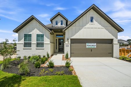 New construction Single-Family house 218 Sasparilla, Boerne, TX 78006 plan Summerton - image