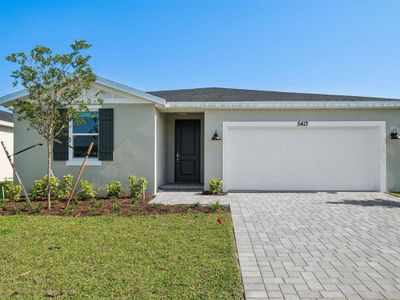 New construction Single-Family house 5413 Hampton Park Cir, Vero Beach, FL 32966 Hibiscus- photo 0