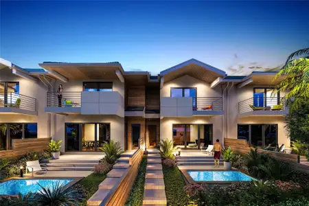New construction Townhouse house 3861 23 Ave, Unit C-1, Lighthouse Point, FL 33064 - image