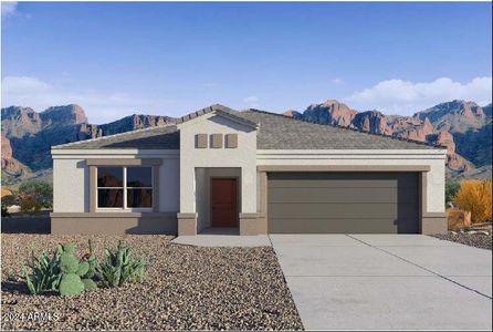 New construction Single-Family house 28218 N Platinum Dr, San Tan Valley, AZ 85143 Kingston- photo 0 0