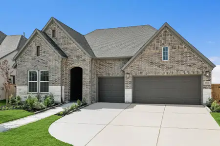 New construction Single-Family house 16303 Blue Mistflower Ln, Hockley, TX 77447 plan The Ridgegate - image