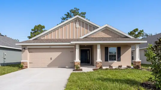 New construction Single-Family house 11611 Grace Rd, Weeki Wachee, FL 34614 plan 1635 - image