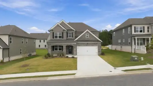 New construction Single-Family house 7173 Bocholt Dr, South Fulton, GA 30349 - image