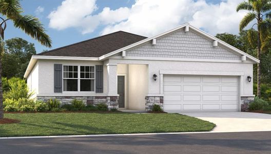 New construction Single-Family house 941 Pearlwood Lp, Eagle Lake, FL 33839 plan The Seaton - image