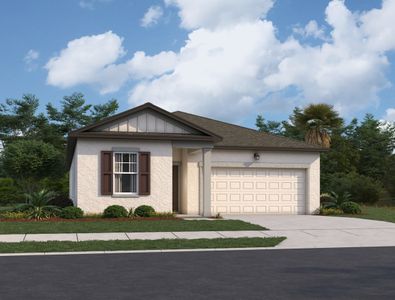 New construction Single-Family house 2443 Grey Hawk Dr, Kissimmee, FL 34746 plan Moonbeam - image